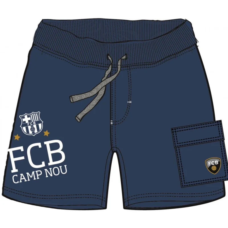 FC Barcelona kraťasy modré detské - SKLADOM