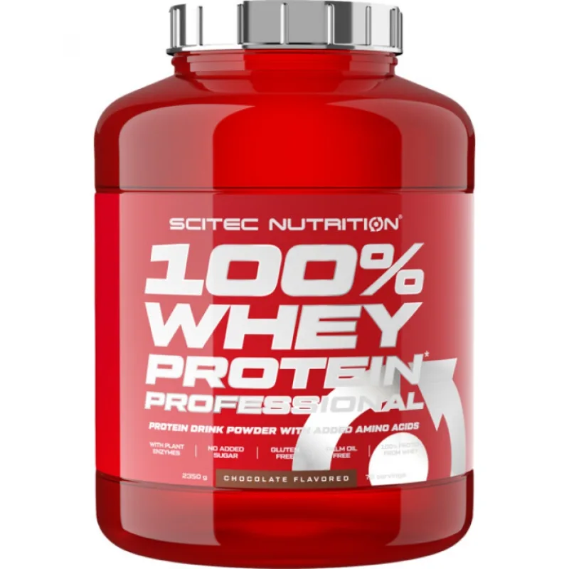 100% Whey Protein Professional 2350 g - Scitec Nutrition Príchuť: Ľadová káva