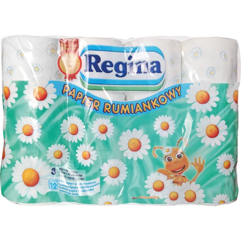 Regina CHAMOMILE PAP12R 3V toaletný papier biely 12 ks