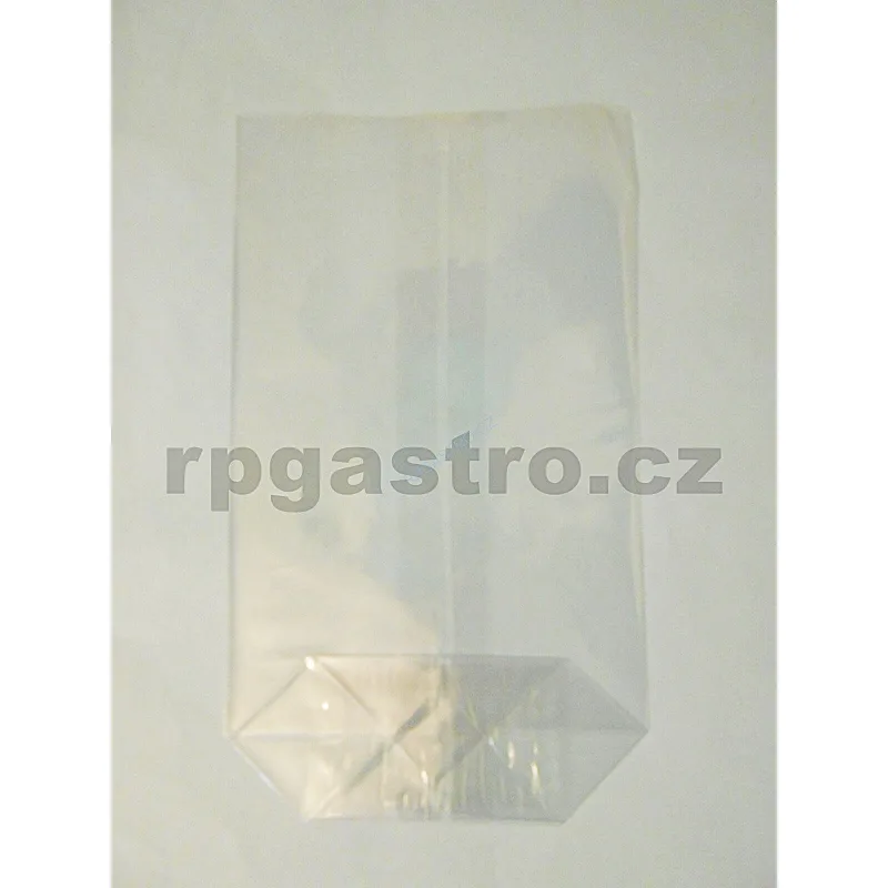 Celofánový sáček (tatrafánový) čirý 10 x 17 cm křížové dno [1 ks] - 11C