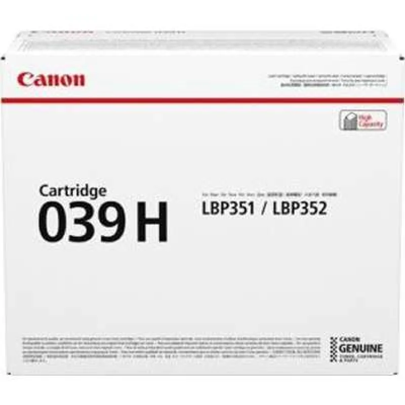 Canon CRG 039 H, čierny veľký 0288C001