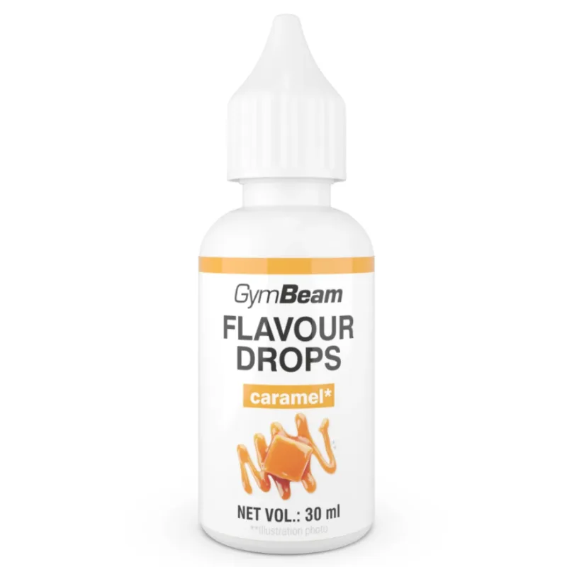 Flavour Drops 30 ml - GymBeam Príchuť: Lieskový oriešok