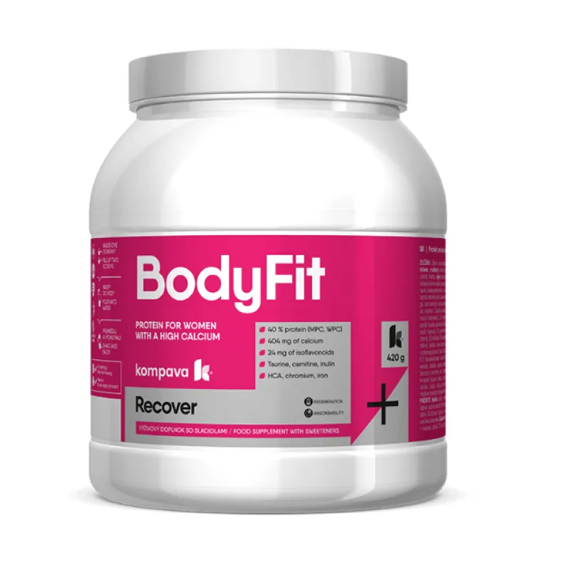 BodyFit 420 g - Kompava Príchuť: Vanilka