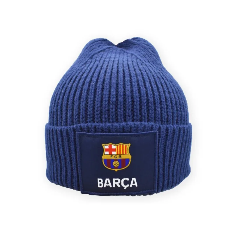 FC Barcelona zimná čiapka tmavomodrá - SKLADOM