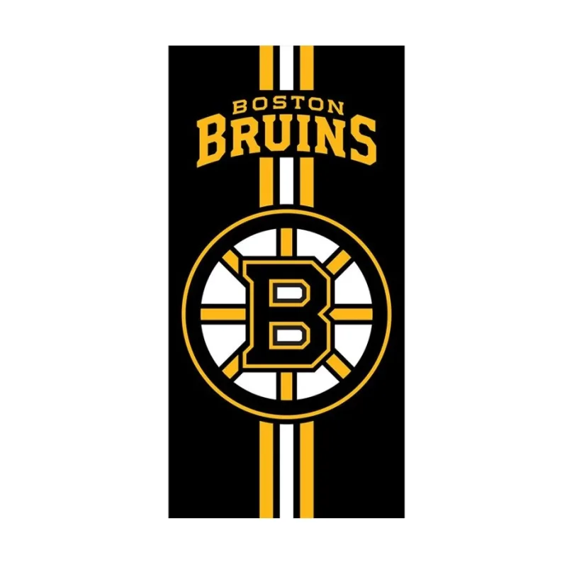 Froté osuška NHL Boston Bruins Prestige Black 70x140 cm