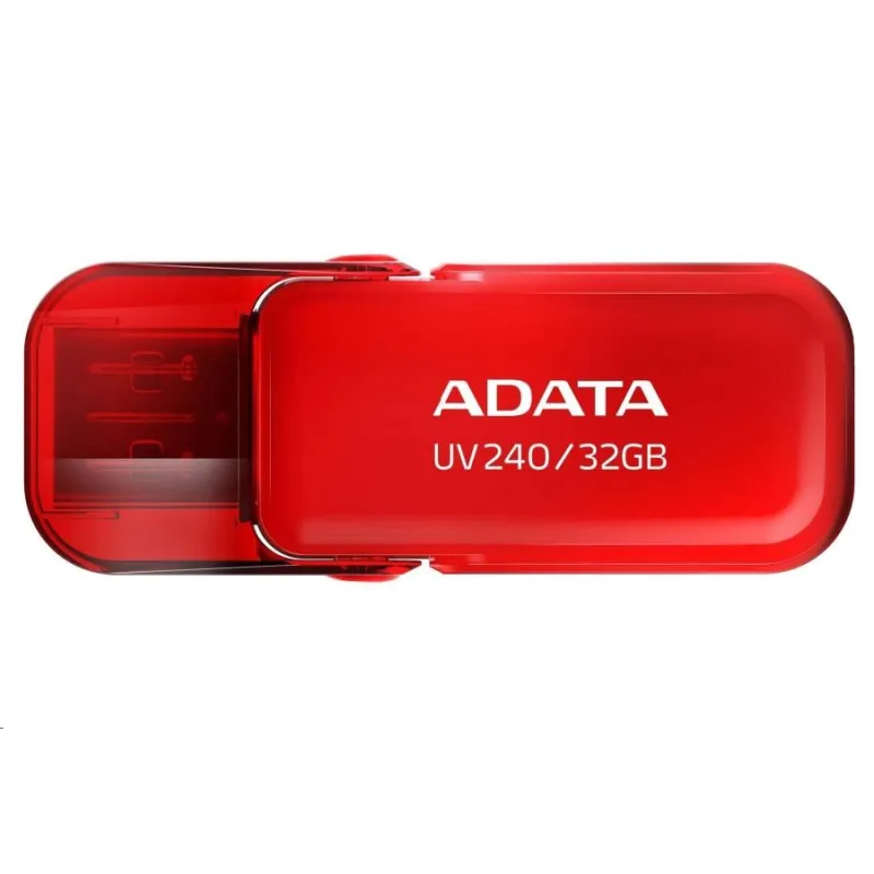 ADATA Flash disk 32GB UV240, USB 2.0 Dash Drive, červená AUV240-32G-RRD