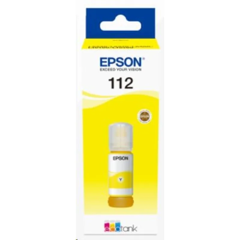 Fľaštička s atramentom EPSON 112 EcoTank Pigment Yellow C13T06C44A