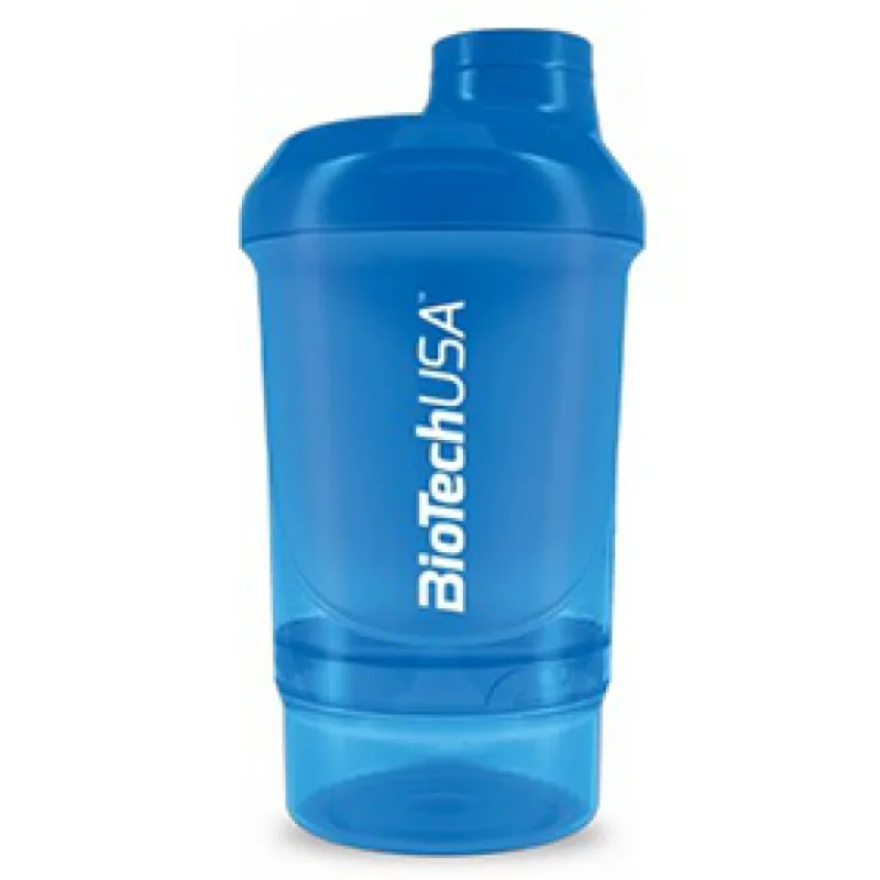 Šejker Nano modrý - 300 ml + 150 ml - BioTech USA