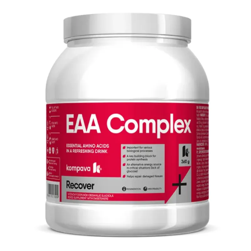 EAA Complex 360 g - Kompava Príchuť: Červené ovocie - Limetka