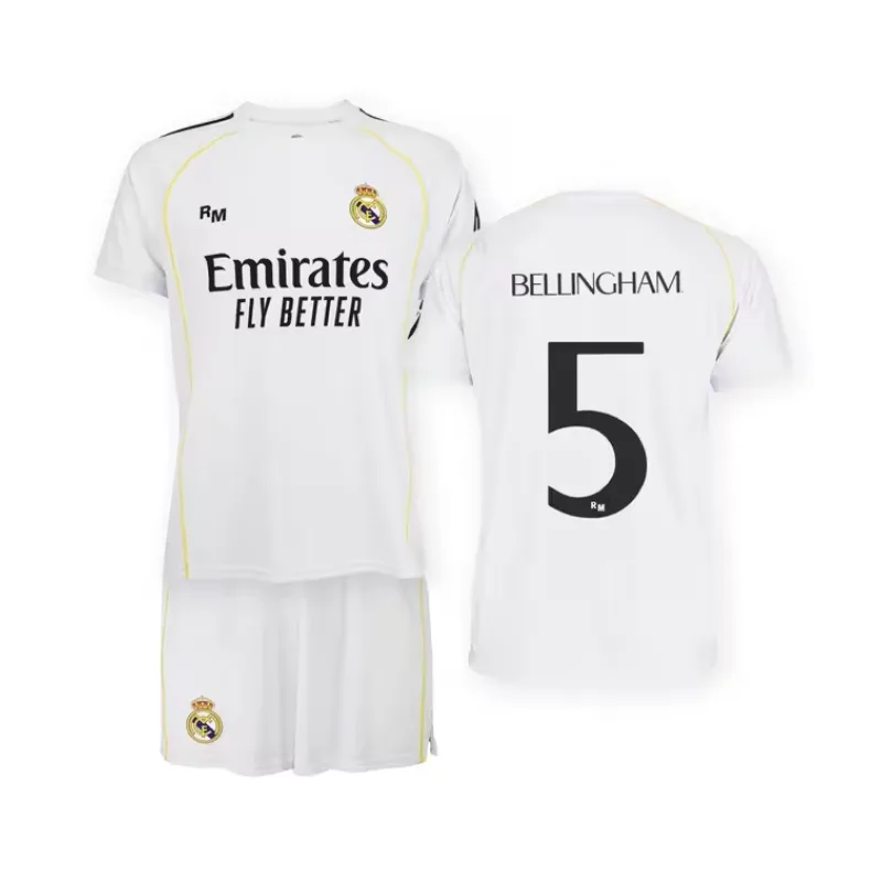 Real Madrid Jude Bellingham set detský - dres + kraťasy (2025-2026) domáci - oficiálna replika