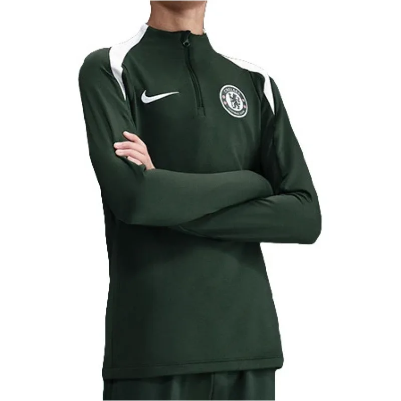 Nike Chelsea FC tréningová mikina zelená detská 2025-2026