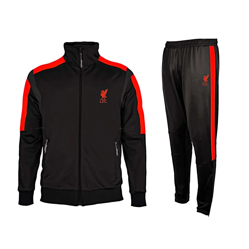 Liverpool FC súprava čierna pánska (bunda + nohavice)