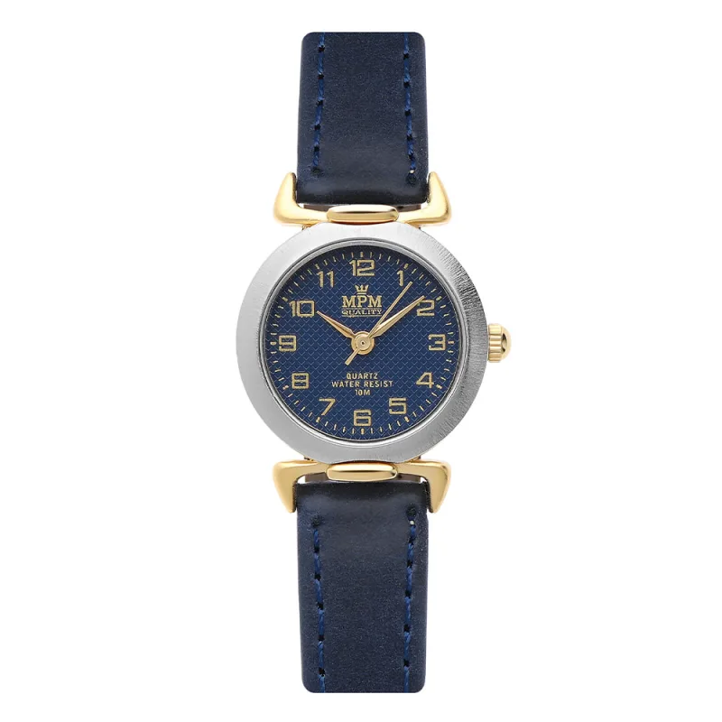 MPM Elegantní dámské hodinky se stylovým strukturovaným číselníkem MPM Tanisha - B W02M.10838.B