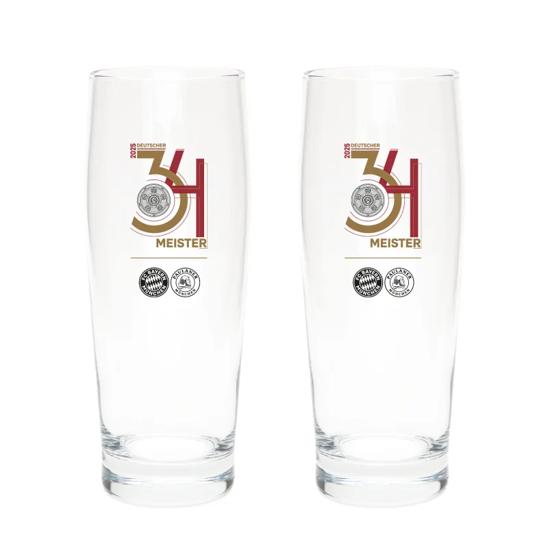 FC Bayern München - Bayern Mníchov Champions 2025 pohár (2 ks v balení)