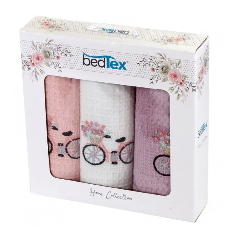 Darčeková sada Vaflových utierok 3 ks Bicykel