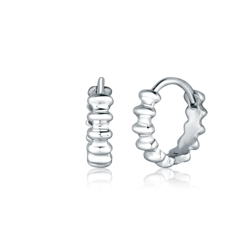 JVD Dámské stříbrné kruhové náušnice SVLE2779X860000