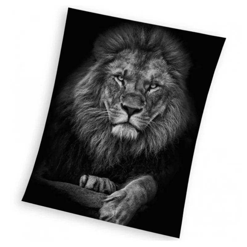 Mikroplyšová deka Kráľ Zvierat 150x200 cm