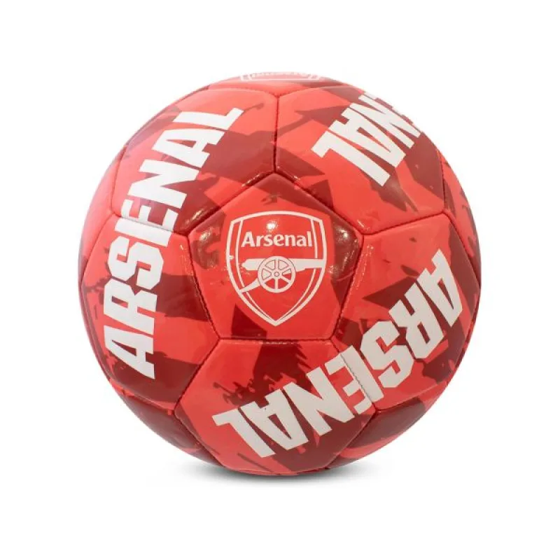Arsenal futbalová lopta červená - SKLADOM