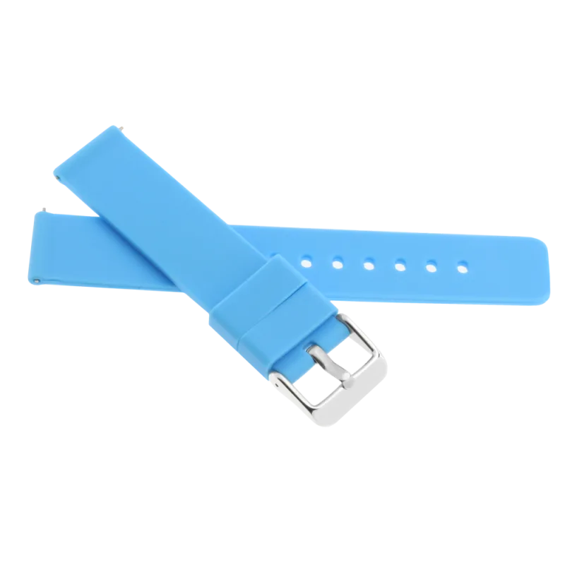 JVD Unisex modrý gumový řemínek na hodinky R42506/20