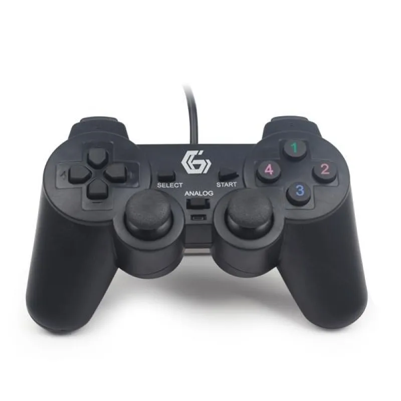 GEMBIRD gamepad JPD-UDV-01, vibrační, USB JPD-UDV-01