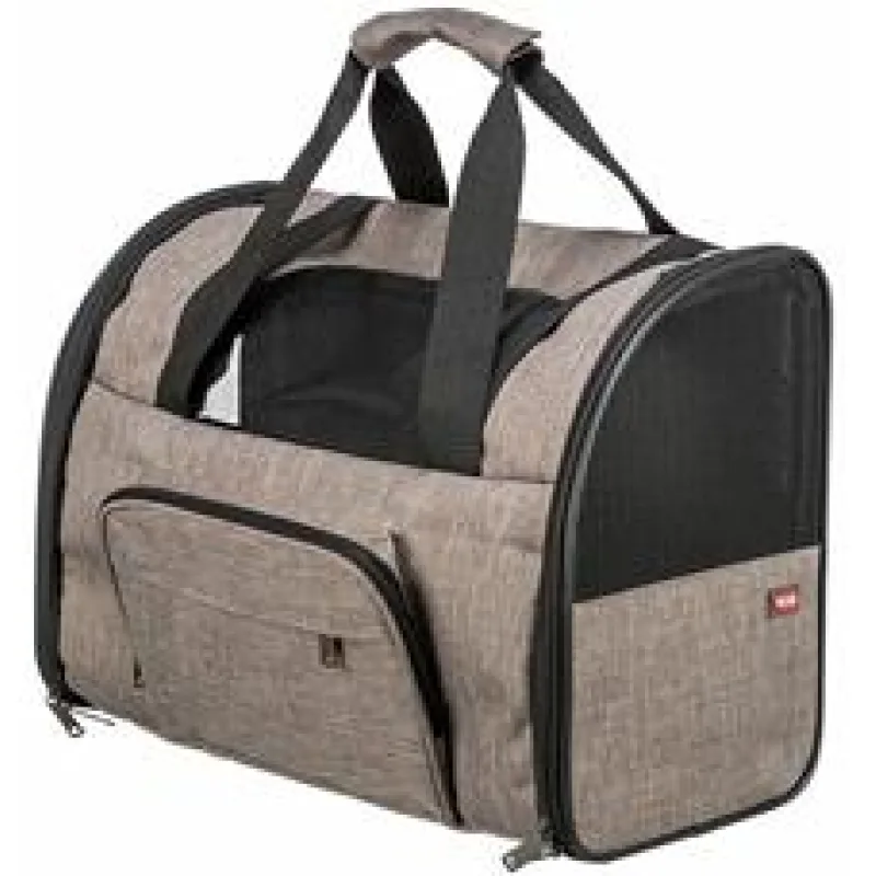 Transportní batoh SHIVA, 41 x 30 x 21 cm, do 8 kg, hnědá/béžová 1 ks