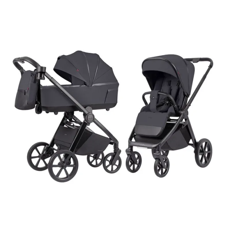 Kočík 2v1 Carrello Omega Plus meteor grey 2024