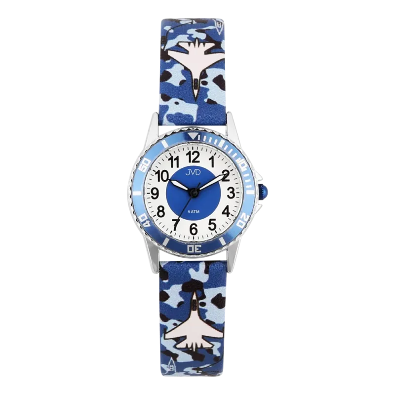 JVD Dětské chlapecké náramkové hodinky STÍHAČKA JVD J7235.3