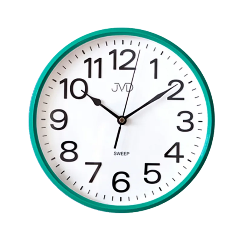 Hodiny JVD zelené HP683.4