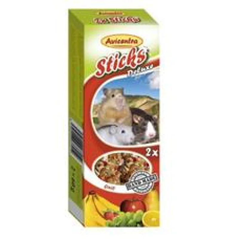 Avicentra tyčinky malý hlodavec - ovoce 2 ks