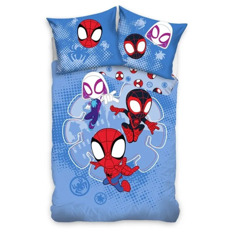 Detské obliečky Spidey malí hrdinovia 140x200/70x90 cm