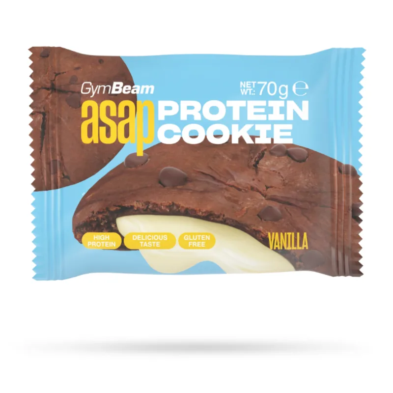 ASAP Protein Cookie 70 g - GymBeam Príchuť: Vanilka