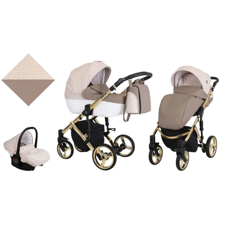 Kočík Kunert Tiaro Premium gold frame 3v1 - 03