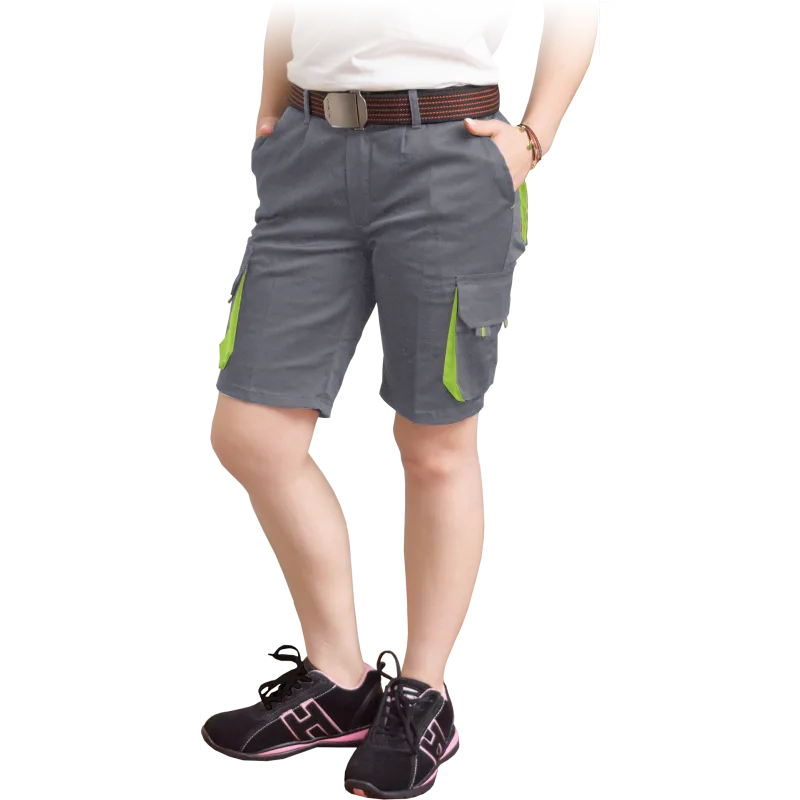 Reis FRAULAND SY dámske kraťasy Grey/Yellow S-2XL