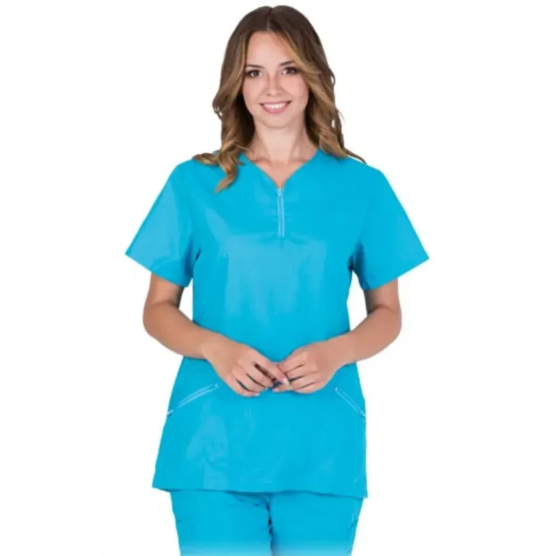 Reis Song-J blúza lekárska modrá S-2XL