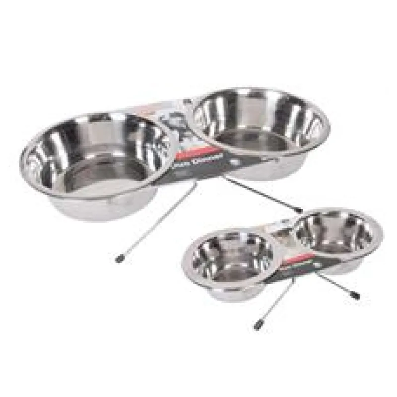 Karlie Nerezové misky set 9cm 210ml