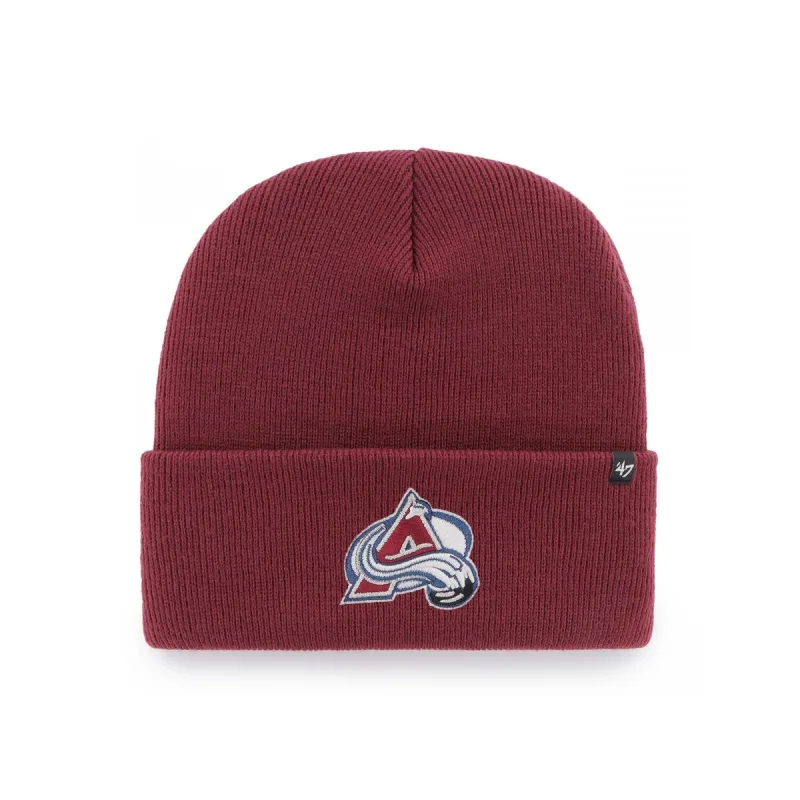 '47 Brand Colorado Avalanche pletená zimná čiapka bordová