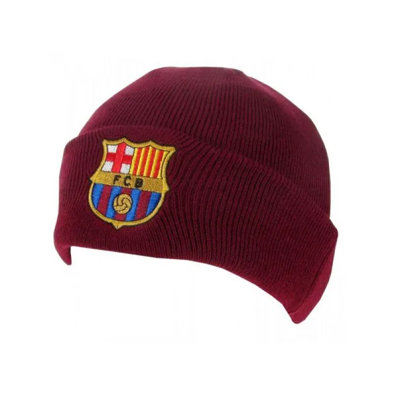 FC Barcelona zimná čiapka bordová - SKLADOM