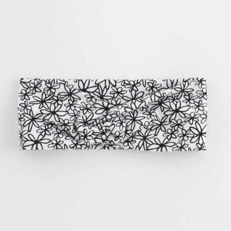 Dojčenská bavlnená čelenka New Baby Be Happy