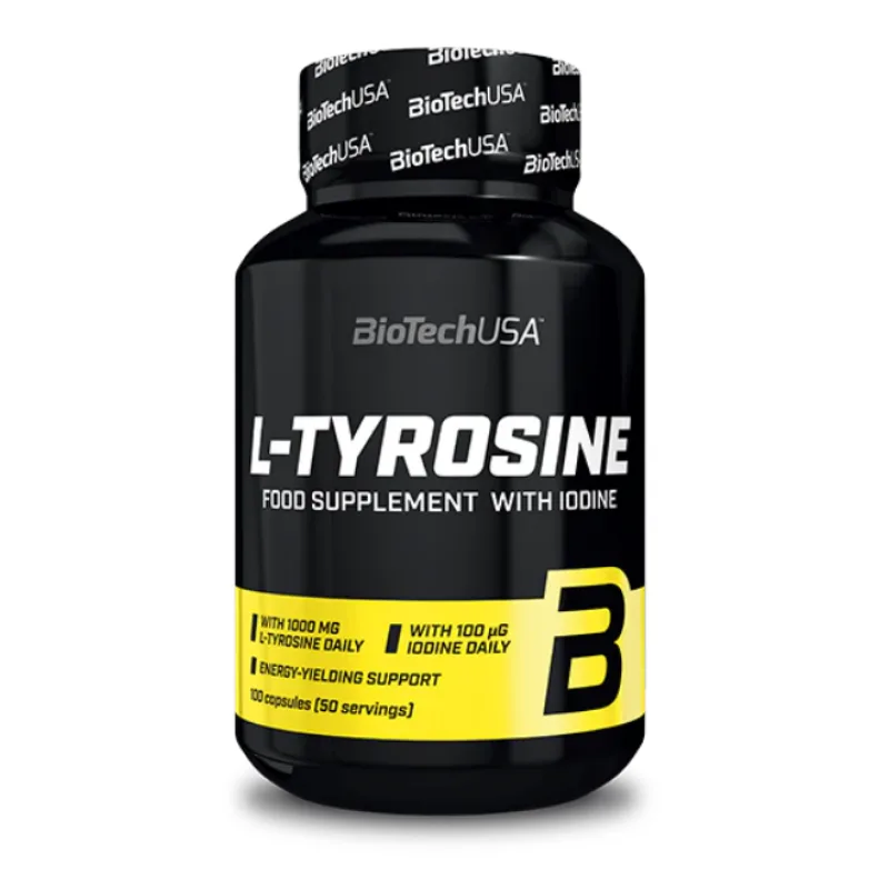 L-Tyrosine 100 kapsúl - BioTech USA