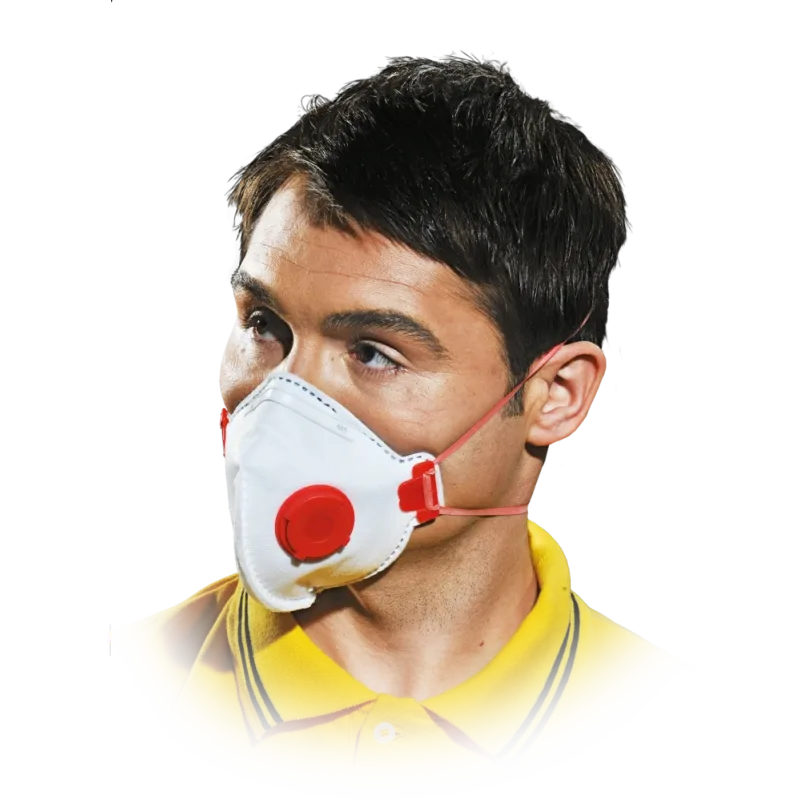 Reis MAS S FFP3V W Protiprachová polomaska s ventilom 10 ks