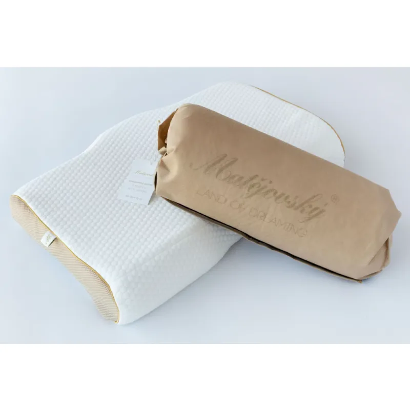 Ortopedický vankúš s oporou krčnej chrbtice