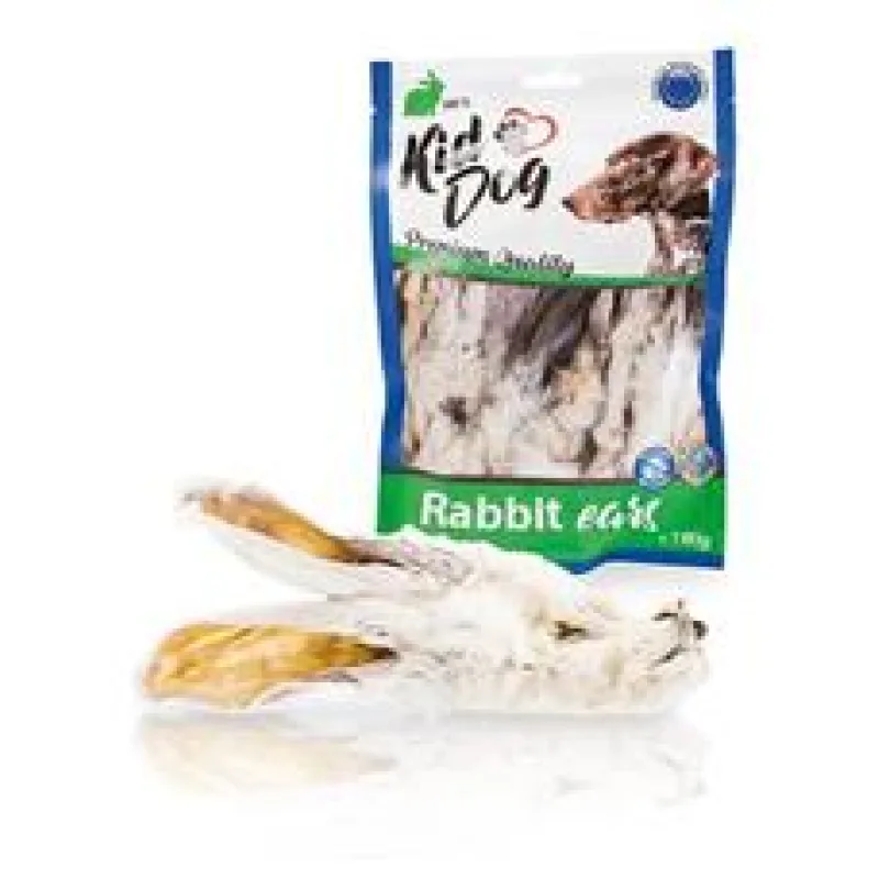 KIDDOG králičí uši se srstí 180 g