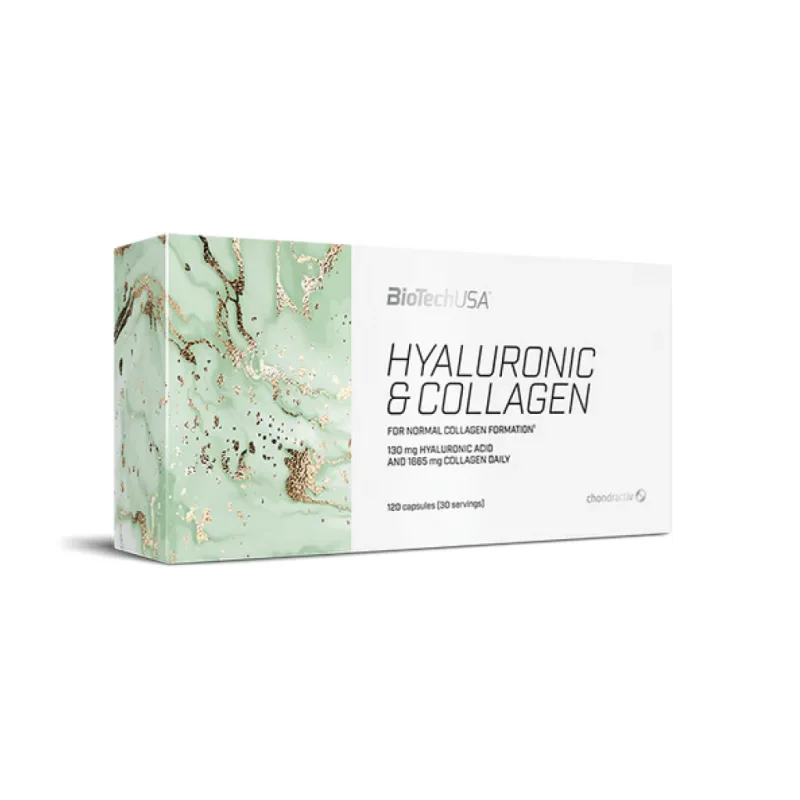 Hyaluronic & Collagen 120 kapsúl - BioTech USA
