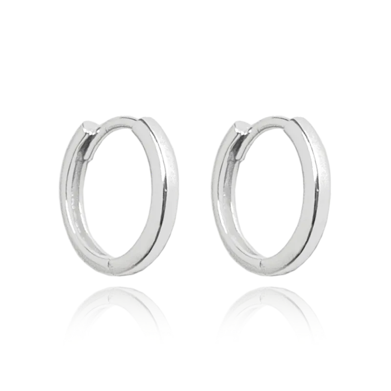 MINET Stříbrné náušnice KRUHY 1,5 cm