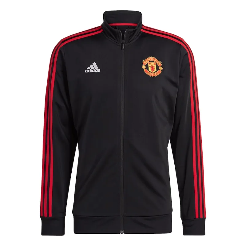 Adidas Manchester United mikina / bunda čierna pánska - SKLADOM