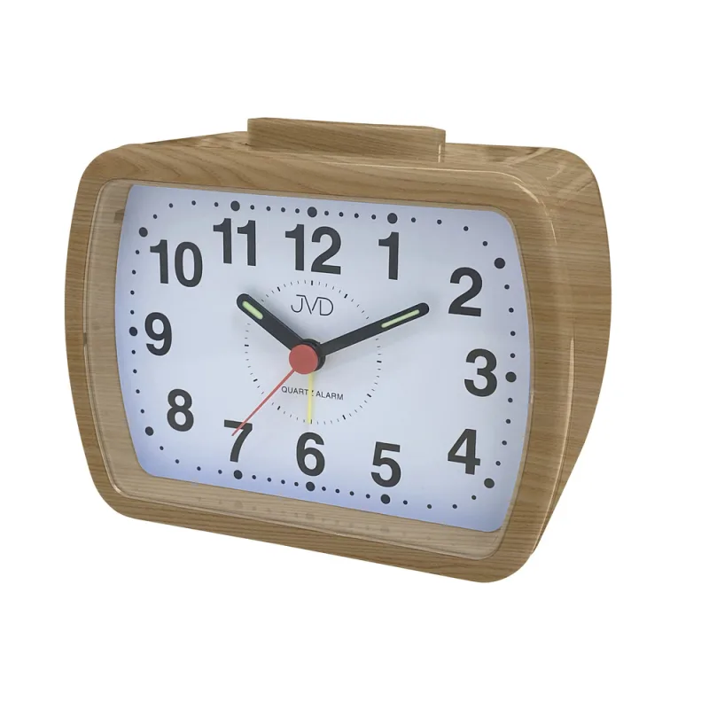JVD Analogový bateriový budík JVD SR309.7 s mechanickým zvoněním
