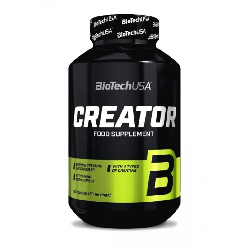 CreaTOR 120 kapsúl - BioTech USA