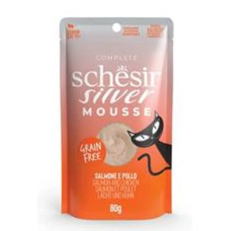 Schesir Cat kapsa Senior Lifestage Mousse los/kuř 80 g