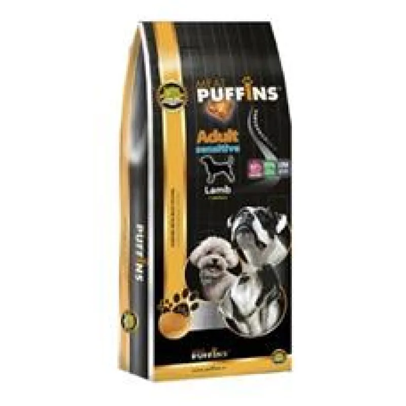 Puffins Adult s jehněčím masem 1 kg