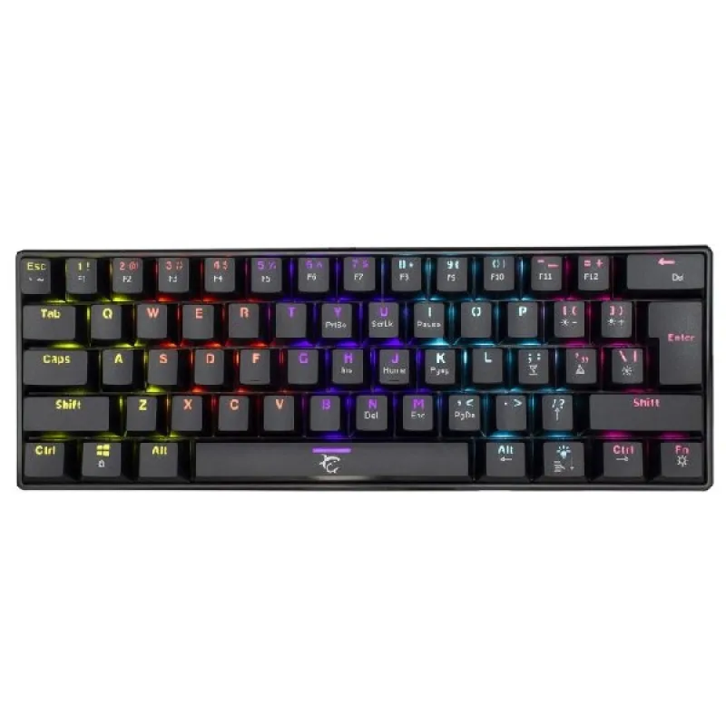 White Shark Mechanical gaming keyboard SHINOBI 2, US, brown switch, black…